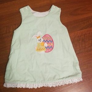 Easter dress, gingham